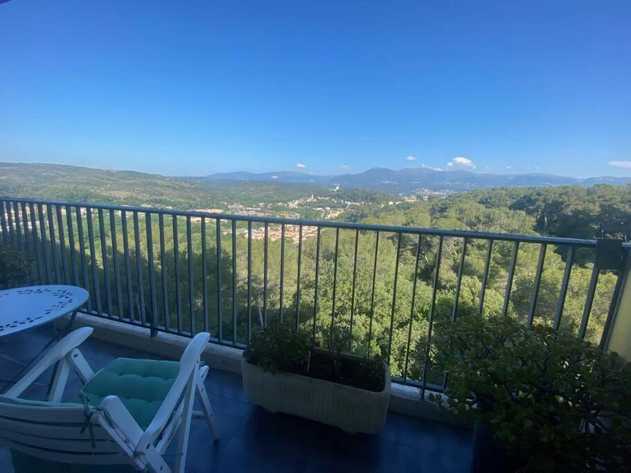 2-Room 60 M², Panoramic View, 2 Balconies, 50M Pool Cagnes-sur-Mer Esterno foto