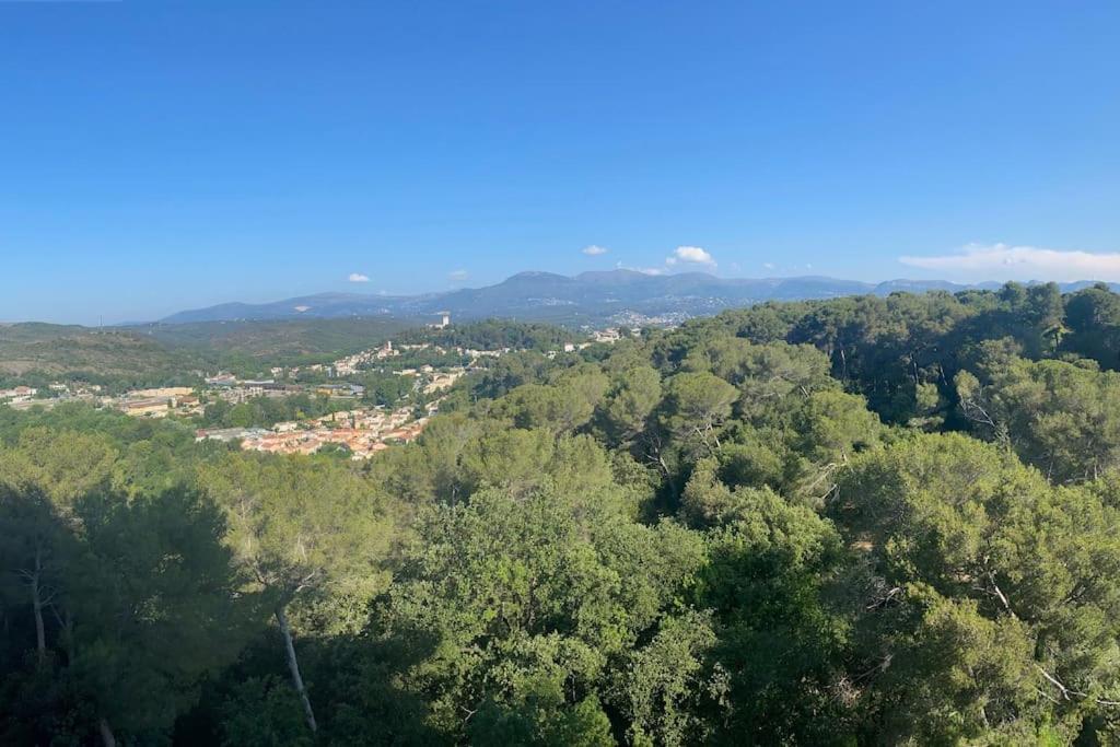 2-Room 60 M², Panoramic View, 2 Balconies, 50M Pool Cagnes-sur-Mer Esterno foto